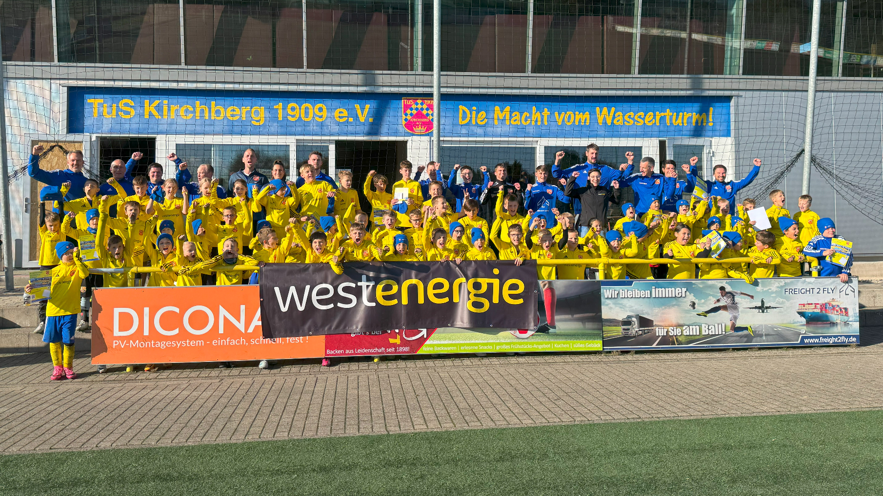 Viertes Westenergie Fußballcamp in Kirchberg erfolgreich